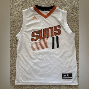 Youth Adidas NBA Suns Jersey Marcus Morris #11 Size L (14-16) White Orange